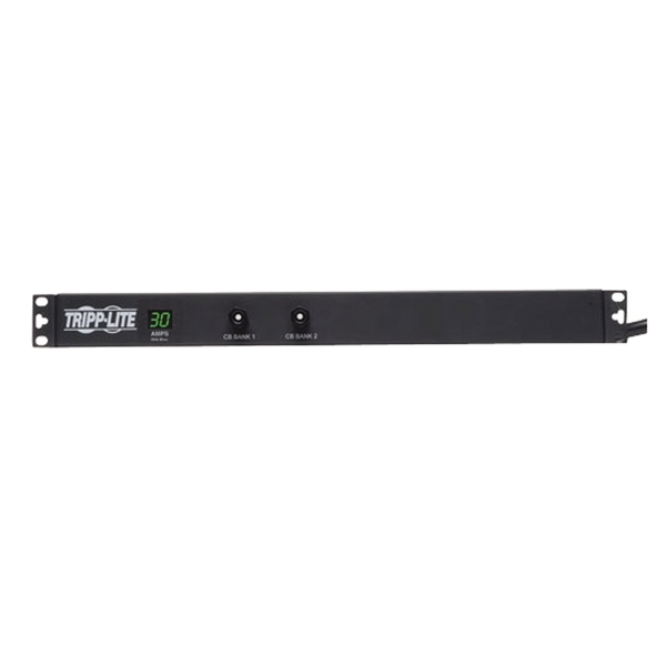 Tripp Lite SINGLE-PHASE METERED PDU, 30A, 120V, 1U HOR RM, NEMA 5-15/20R 454425